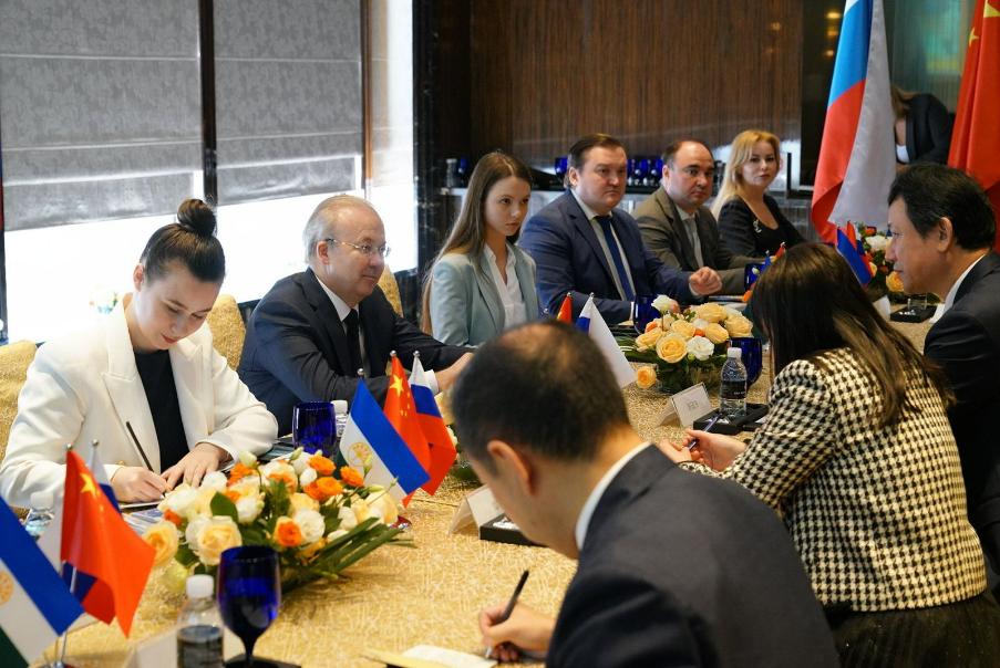 Официальная делегация Башкортостана находится в Китайской Народной Республике с рабочим визитом